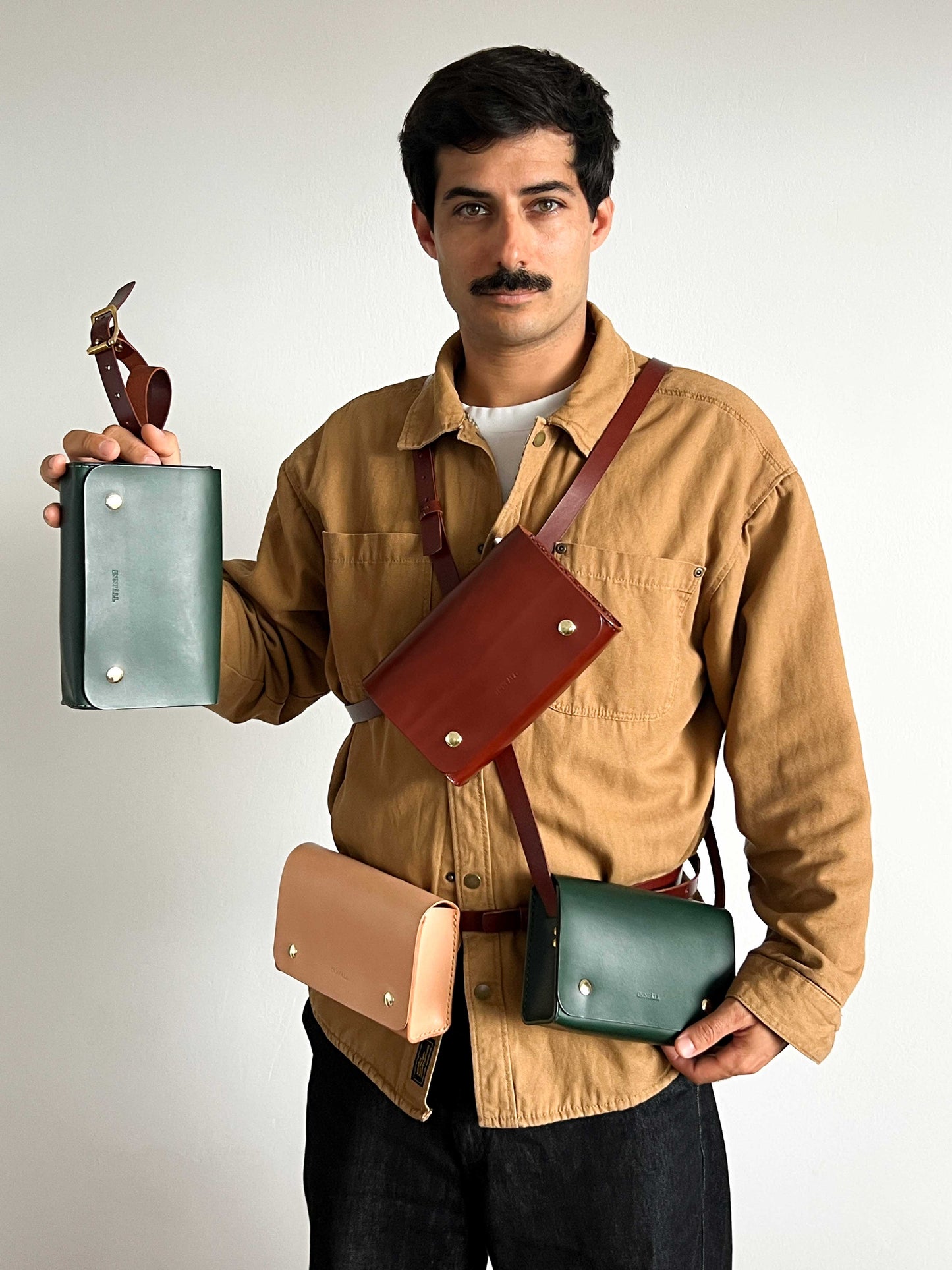 NOMADPACK - Riñonera Coñac