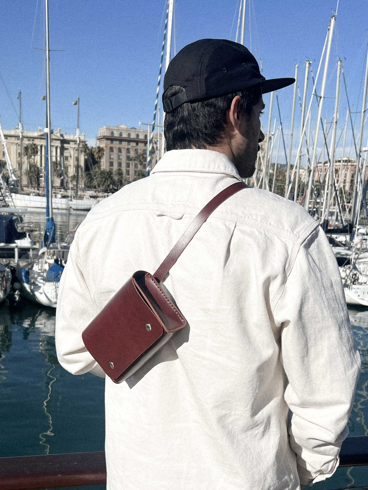 NOMADPACK - Cognac Waist Bag