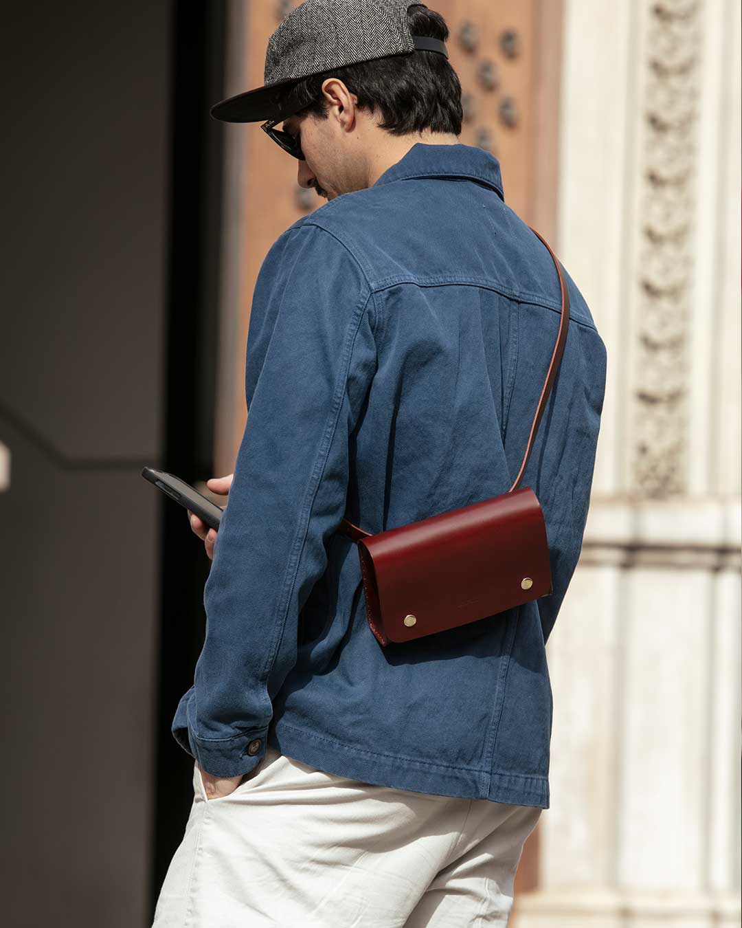 NOMADPACK - Cognac Waist Bag