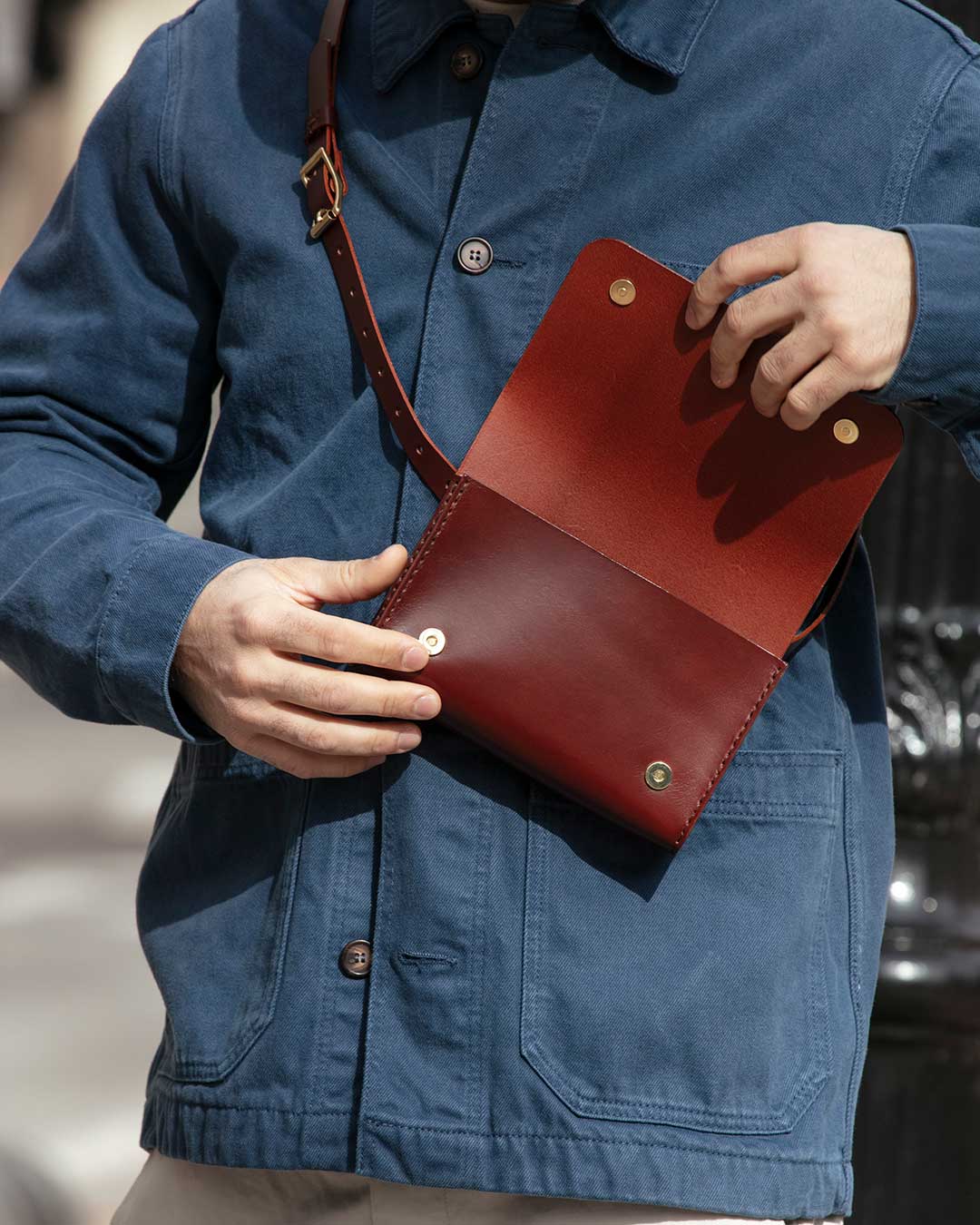 NOMADPACK - Cognac Waist Bag