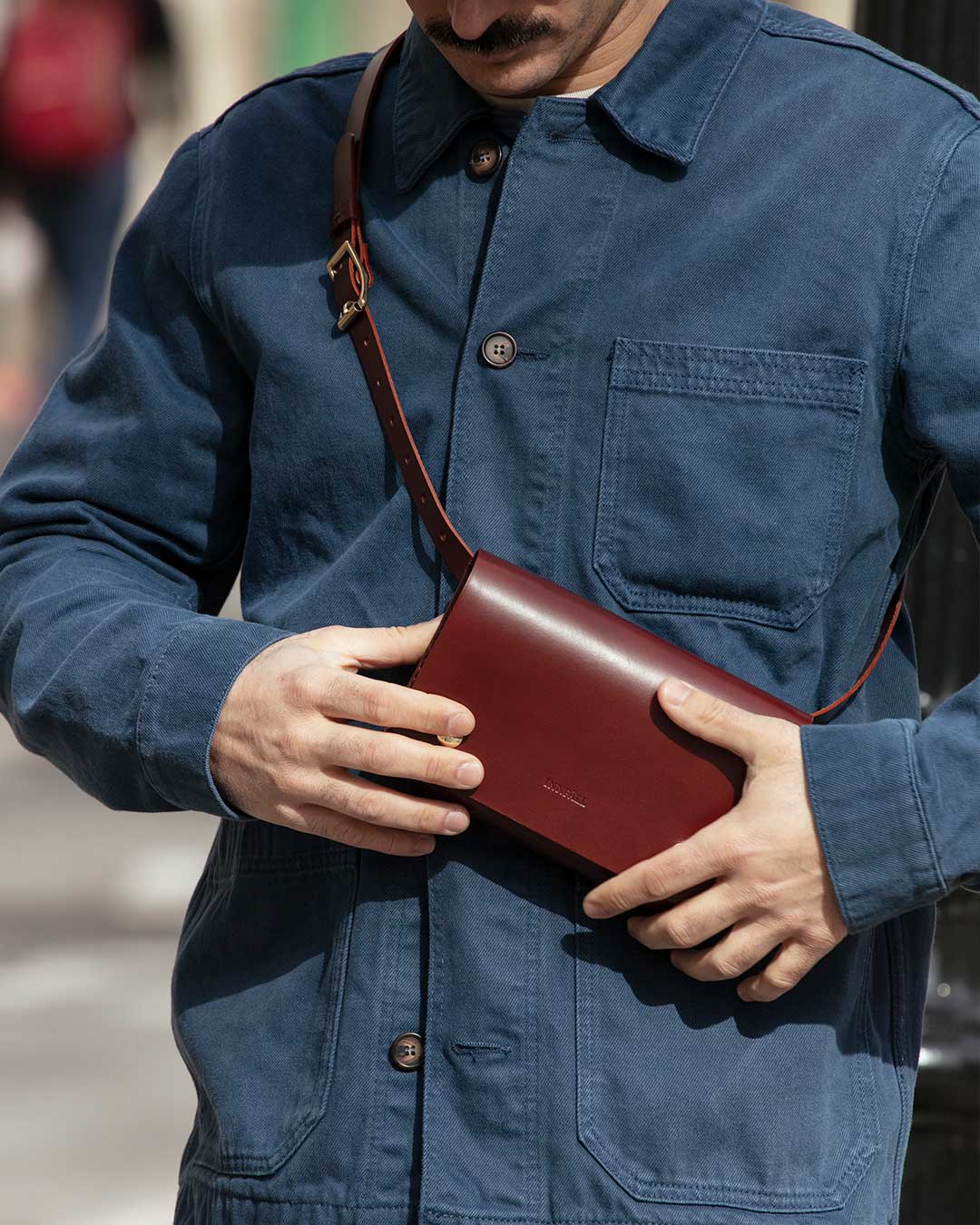 NOMADPACK - Cognac Waist Bag