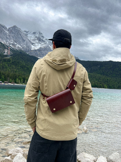 NOMADPACK - Riñonera de cuero