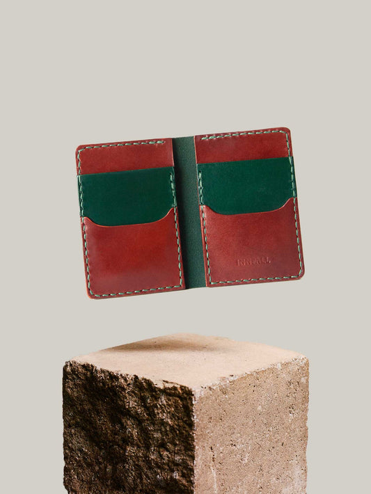 COURIER - Cognac&amp;Forest Vertical Wallet