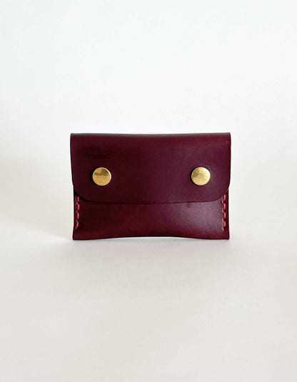 POCKET - Tarjetero Burdeos