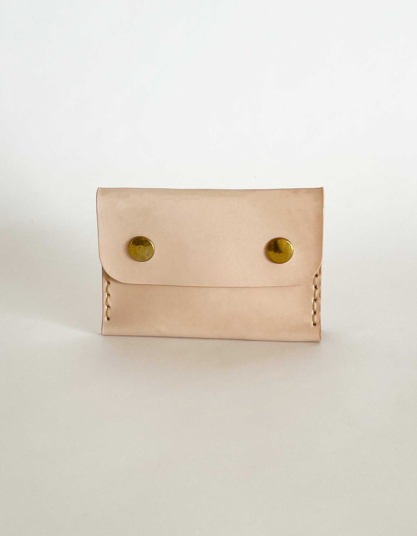 POCKET - Tarjetero Cognac
