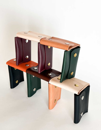 POCKET - Tarjetero Cognac