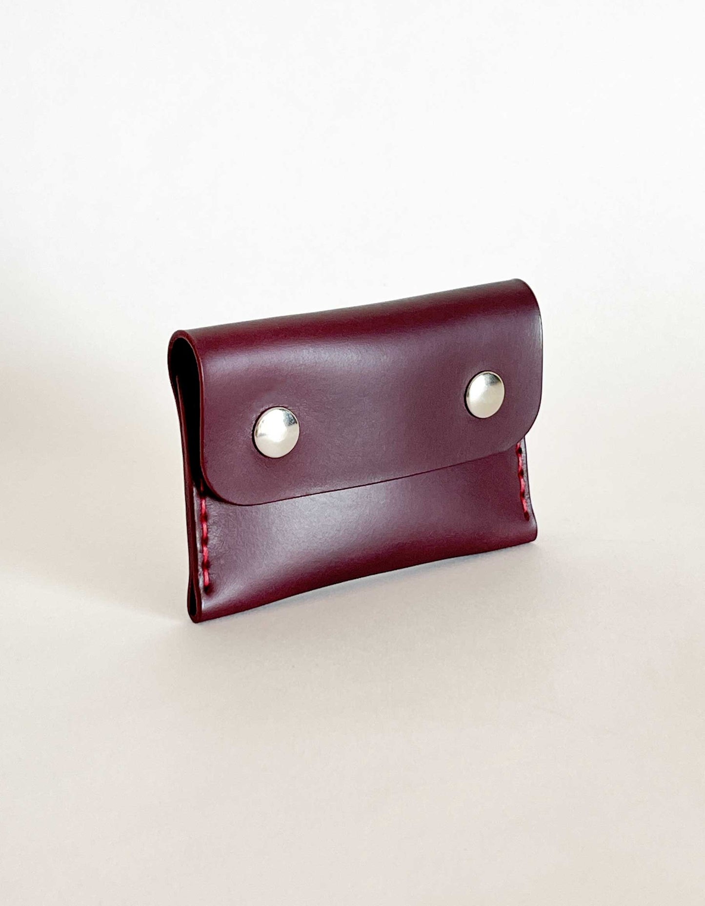 POCKET - Tarjetero Burdeos