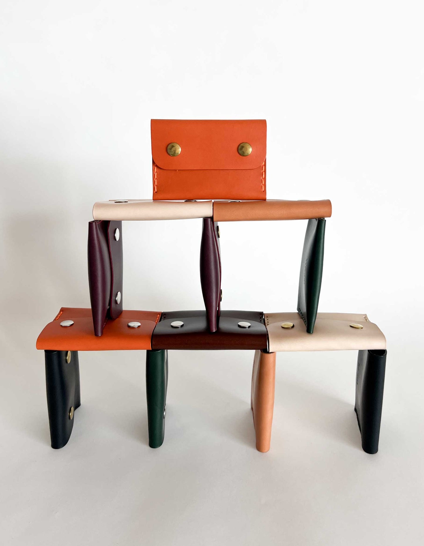 POCKET - Tarjetero Cognac