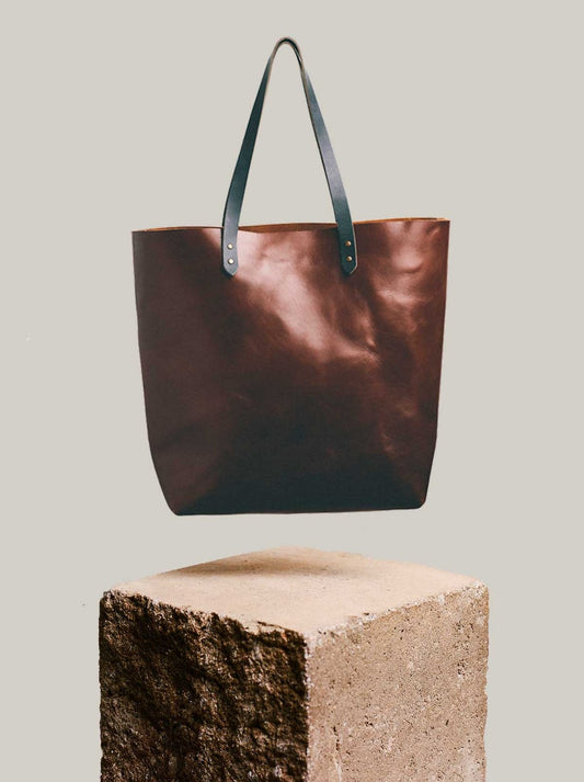 SHOPPER - Cognac Bag