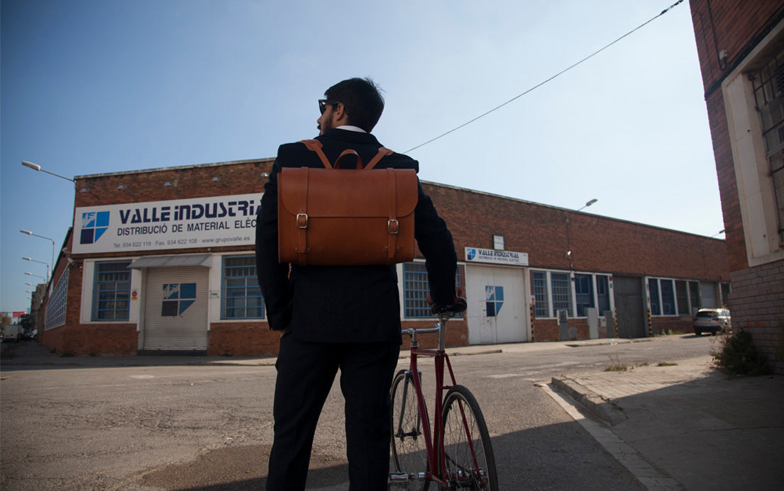 50's - Camel Backpack 