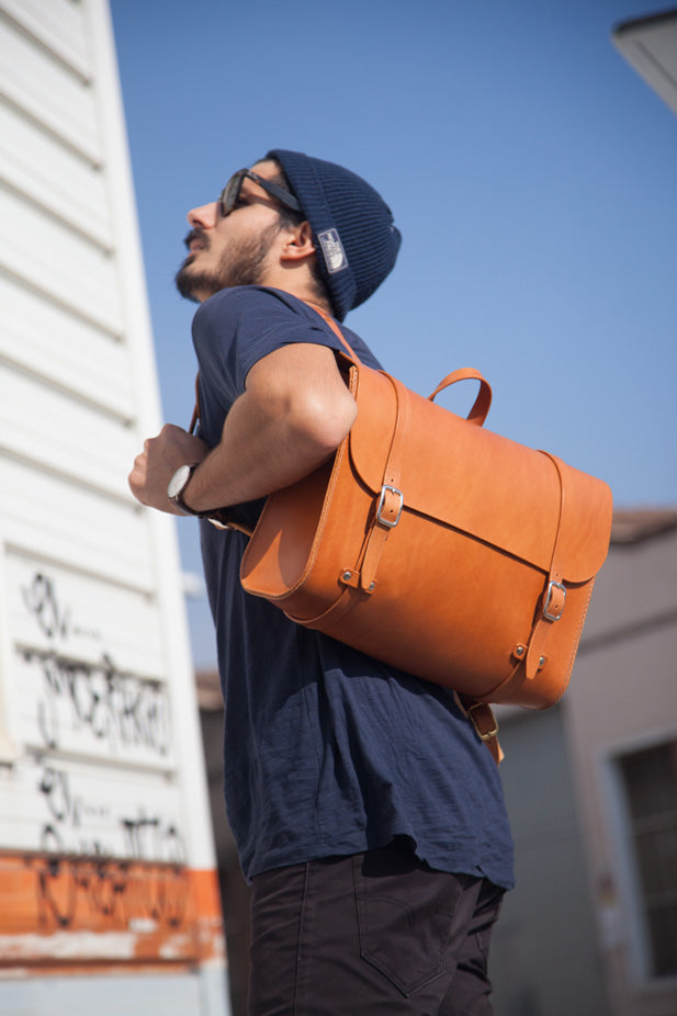 50's - Camel Backpack 